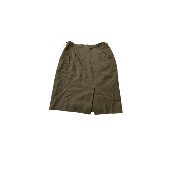 Escada Pencil Skirt Size 44/US 14 Flat Front Button Back Zip Casual Officewear - Picture 11 of 15